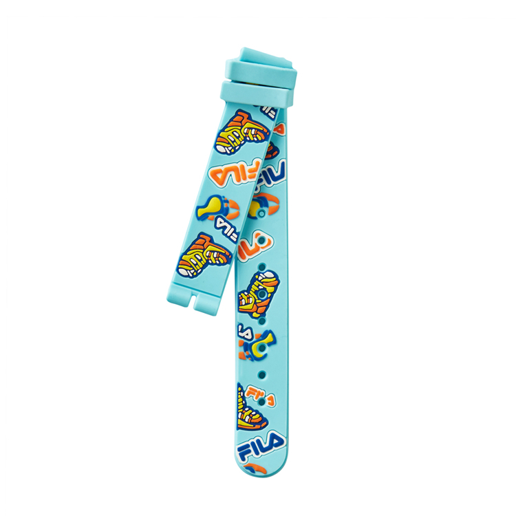 Shop our vibrant silicone name bands, designed for comfort and style